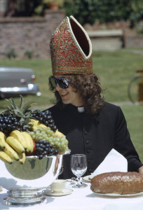 George Harrison LIVING IN THE MATERIAL WORLD (photo credit: MAL EVANS)