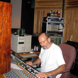 Lou Whitney at his console (uncredited photo)