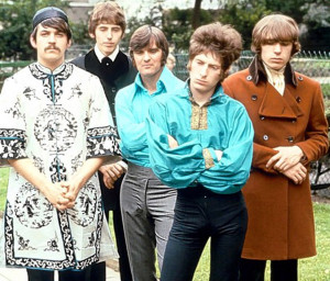 Procol Harum, 1967 (Gary Brooker, Dave Knights, Bobby Harrison, Ray Royer and Matthew Fisher) publicity photo)