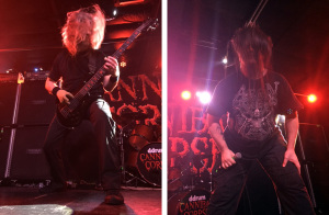 Cannibal Corpse (Alex Webster; George Fisher) (photo credits: DUSTIN ENDICOTT)