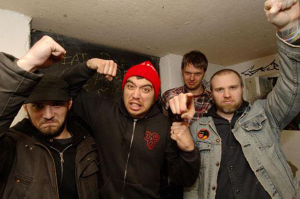Doomriders (Chris Bevilacqua, Nate Newton, Jebb Riley, Chris Pupecki, circa 2008) (uncredited photo)